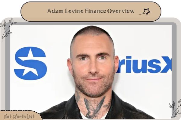 Adam Levine Finance Overview