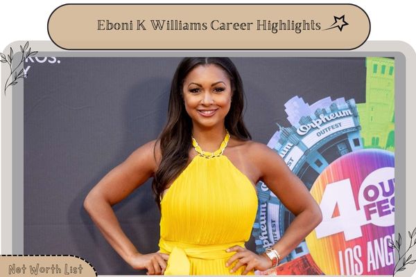 Eboni K Williams Career Highlights