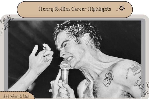 Henry Rollins Career Highlights