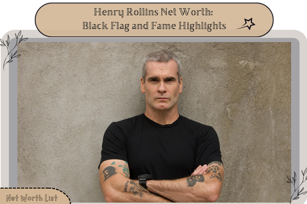 Henry Rollins Net Worth_ Black Flag and Fame Highlights