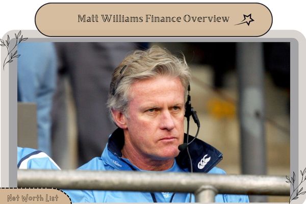 Matt Williams Finance Overview