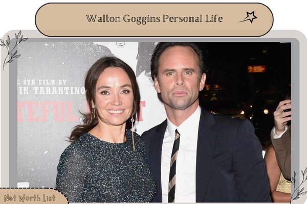 Walton Goggins Personal Life